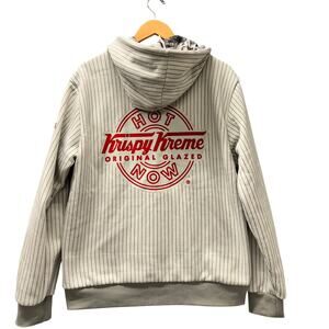 Krispy Kreme Hoodie Embroidered Full Zip Doughnut Fandom Mens Adult Large Jacket